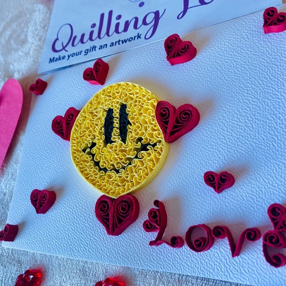 Quilling Love San Valentine’s Day greetings cards - Picture 9 of 13